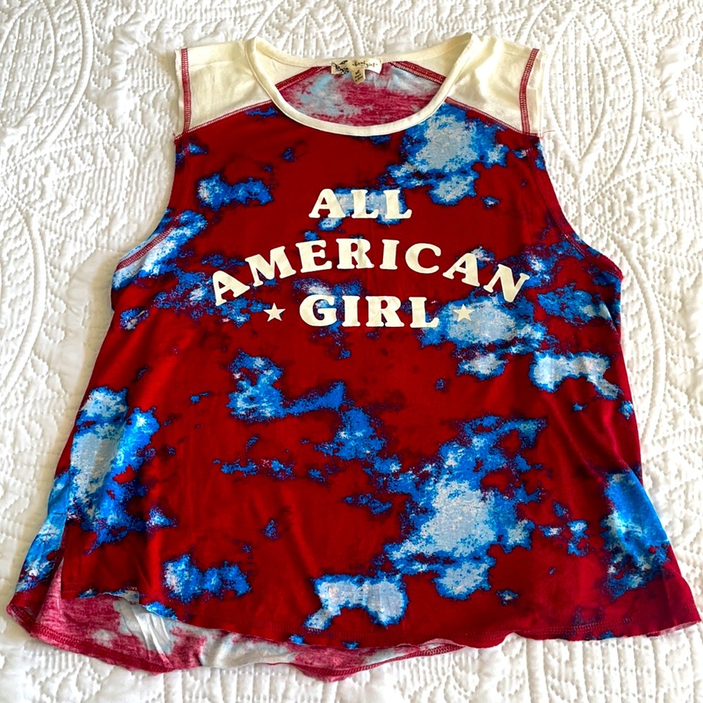 Junior’s XL USA Muscle Tee NWOT